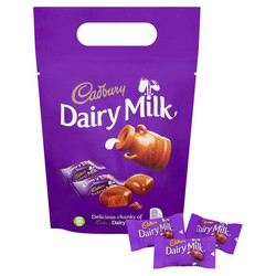 Продуктови Категории Шоколади Cadbury Dairy Milk Шоколадови бонбони от млечен шоколад 350 гр